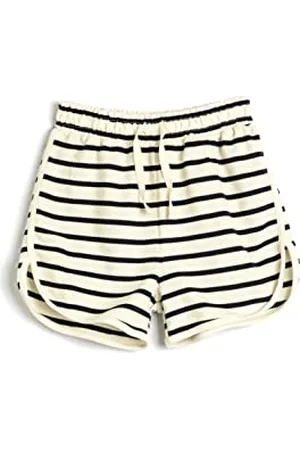 Koton Shorts Drawstring Slit Detail Cotton Pantaloncini, (7s0), 11-12 Anni Girls