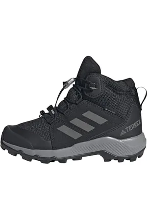 adidas Terrex Mid Gore-Tex Hiking Shoes Kids, Scarpe da Trekking, Core Black/Grey Three/Core Black, 22 EU