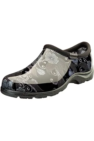 Sloggers Scarpa impermeabile da donna per pioggia e giardino, zoccoli da esterni, realizzati negli Stati Uniti, con soletta comfort premium e supporto per arco plantare, , 37.5