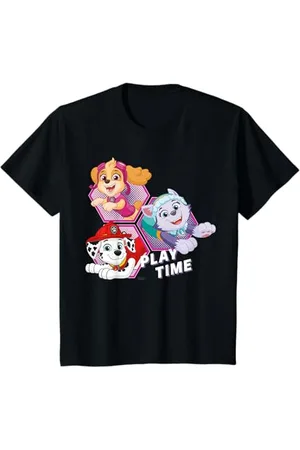 Paw Patrol Bambino - Marshall Skye Everest Play time Maglietta