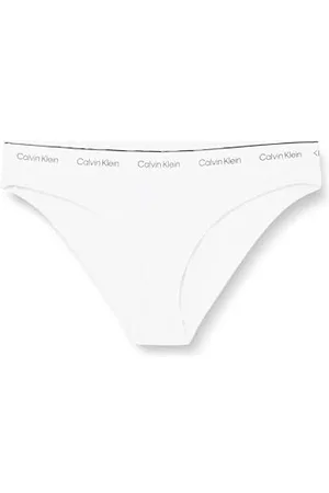 Calvin Klein Bikini, Costume da bagno bikini Donna, (Pvh Classic White), XL
