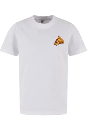Mister Tee Mtk360-pizza Love EMB Tee T-Shirt, , 110/116 cm Bambini e Ragazzi