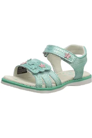 Lurchi Lulu, Sandali Bambina, Grün (Mint 46), 27 EU