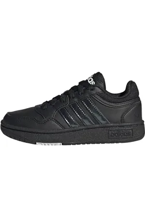 adidas Hoops, Sneakers Unisex-Adulto, Nero (Core Black/Core Black/Ftwr White), 35.5 EU