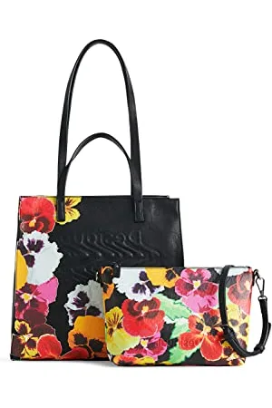 Desigual Bag_MIKA MERLO V 2000 BLACK Donna, , Einheitsgröße