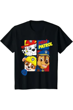 Paw Patrol Bambino - Chase Marshall Rubble Maglietta
