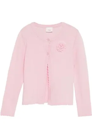 QS by s.Oliver 2162146 Maglione Cardigan, , 104-110 Große Größen Bambina