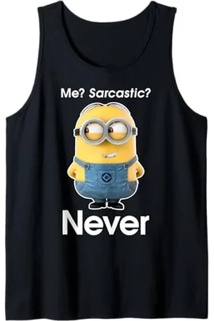 Minions Minions Me Sarcastic Never Canotta