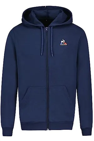 Le Coq Sportif Ess FZ Hoody N°4 M Dress Blues Maglioncino a Gilet, Unisex-Adulto