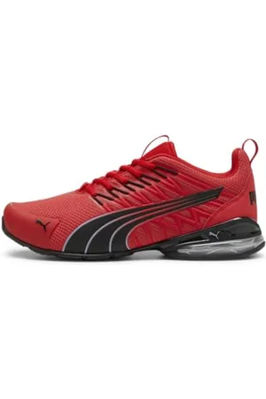 PUMA Voltaic Evo, Scarpe da Ginnastica Uomo, per Tutti i Tempi Red Nero Grigio Nebbia, 44.5 EU