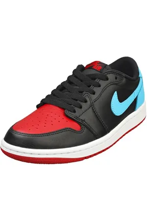 Nike Scarpe da Ginnastica da Donna, Nero/Dk Powder Blue-Gym Red, 38 EU, , 38 EU