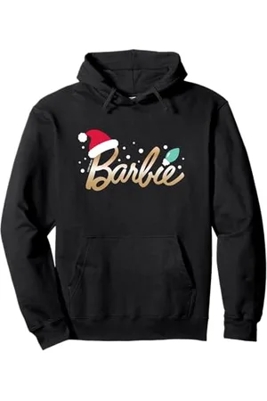 Barbie Natale - Logo Santa Hat Felpa con Cappuccio