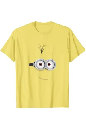 Minions Despicable Me Paul Small Smile Big Face Maglietta