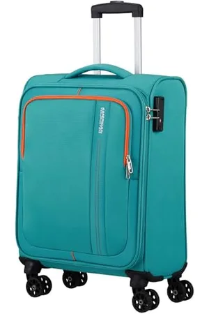 American Tourister Sea Seaker - Spinner S, bagagli a mano, 55 cm, 36 L, Green (Aqua Green)