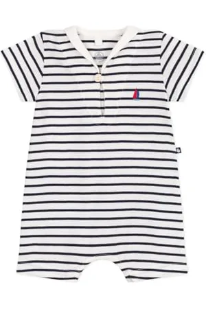 Petit Bateau A0cg2 Combicourt, , 0-3 Mesi Unisex-Bimbi