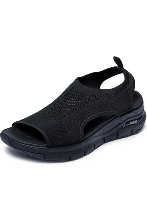 Skechers Arch Fit - City Catch Black 6 B (M)