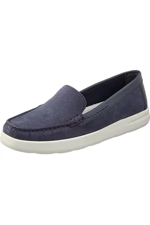 Geox Donna D Xand 2J B Mocassini Donna, Blu (Dk Jeans), 36 EU