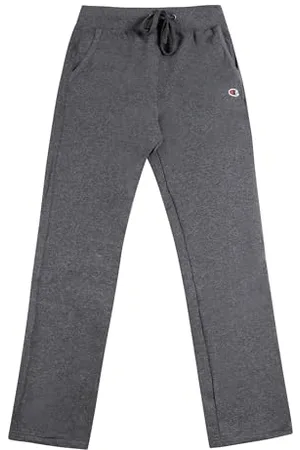Champion Pantaloni in Pile con Fondo Aperto Tuta, Granite Heather, XS Donna