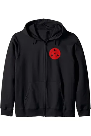 Naruto Shippuden Sasuke Sharingan Felpa con Cappuccio