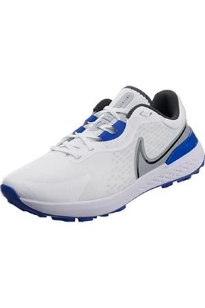 Nike Infinity PRO 2, Scarpe da Golf Uomo, Bianco (White Black Wolf Grey Game Royal), 41 EU