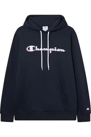 Champion Legacy Man-Big Logo Hoodie Felpa con Cappuccio, (Bs501), XL Uomo