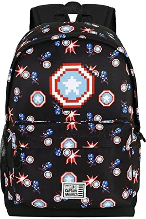 Marvel Captain America Captain Pixel-Zaino ECO 2.0, , 32 x 44 cm, Capacità 22.5 L