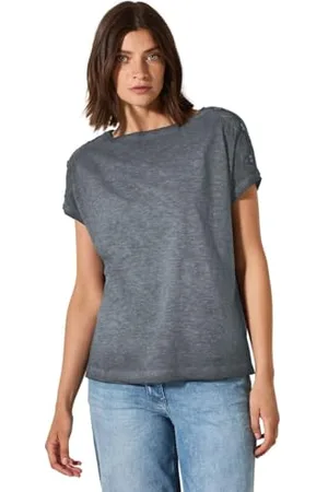 CECIL B323365 T-Shirt, , L Donna