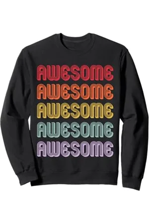Awesome apparel Impressionante Felpa