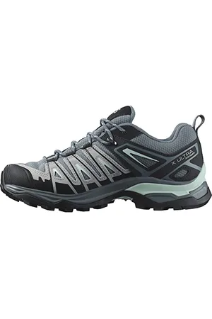 Salomon X Ultra Pioneer Gore-Tex Scarpe Impermeabili Escursionismo da Donna, Qualsiasi condizione meteo, Tenuta del piede sicura, Stabilità e ammortizzazione, Stormy Weather/Alloy/Yucca, 41 1/3 EU