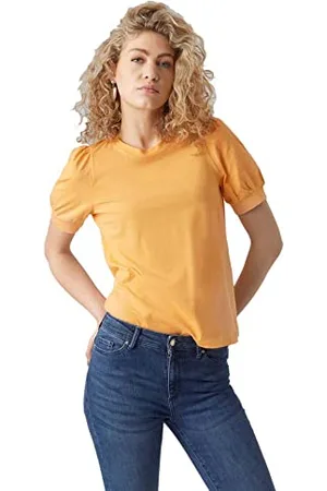 VERO MODA Vmkerry 2/4 O-Neck Top VMA Noos Maglietta, , S Donna