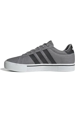 adidas Daily 4.0 Shoes, Scarpe Unisex-Adulto, Grey/Core Black/Cloud White, 45 1/3 EU