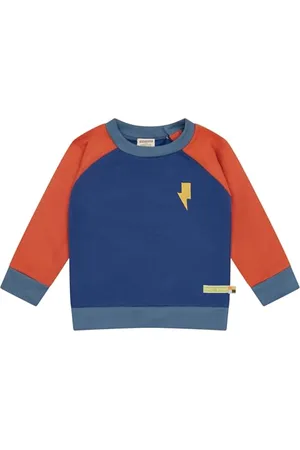 loud + proud Colorblock, GOTS-Zertifiziert Maglia di Tuta, , 74-80 Unisex-Bambini