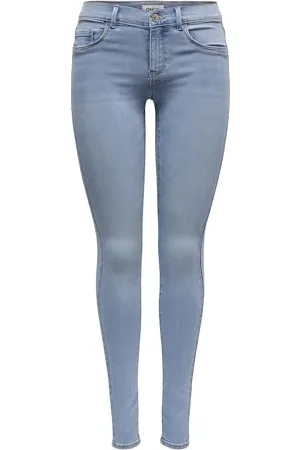 ONLY Onlrain Reg Skinny DNM Noos, , (L) W x 30L Donna