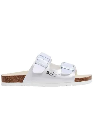 Pepe Jeans Oban Bay G, Sandalo Bambine e ragazze, Bianco (bianco sporco), 37 EU