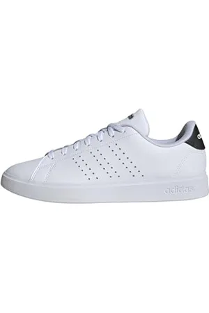 adidas Advantage 2.0 Shoes, Scarpe Uomo, Cloud White/Core Black/Legend Ink, 36 2/3 EU