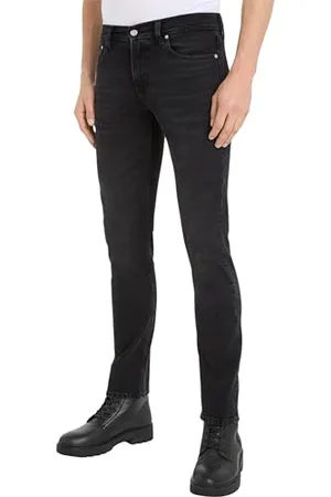 Calvin Klein Jeans Slim J30J324192 Pantaloni di Jeans, ( Black), 28W / 30L Uomo