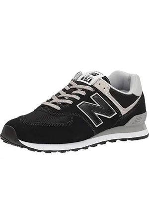 New Balance NB 574, Sneakers Uomo, Nero Black Grey Egk, 36 EU