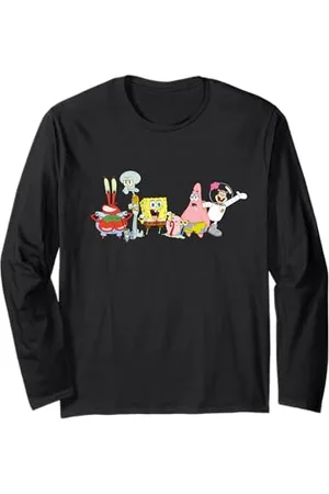 Spongebob Sponge Bob - Cast Group Maglia a Manica