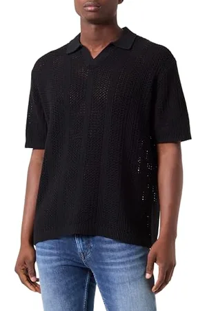 JACK & JONES Jortaormina Knit SS Polo Ln, , S Uomo