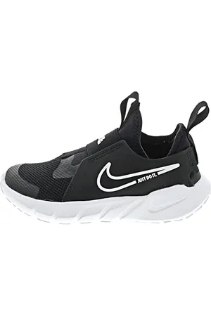 Nike Flex Runner 2, Baby/Toddler Shoes Unisex-Bambini, Nero (Black White Photo Blue University Gold), 17 EU