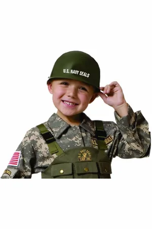 Dress up America Casco Bambini Navy Seal per Bambini Accessori da Roleplay