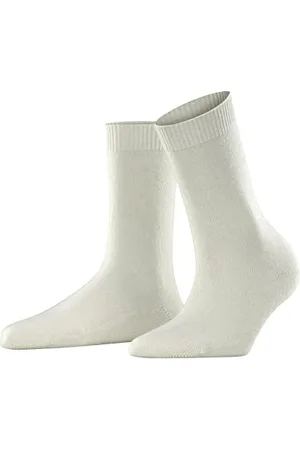 Falke Cosy Wool W SO Lana Cachemire Tinta Unita 1 Paio, Calzini Donna, (Off-White 2049), 35-38