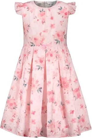Salt & Pepper BY KIDS PARK Girls Dress Rose Flowers Vestito da Gioco, , 128 Bambina