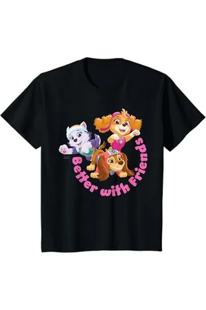 Paw Patrol Bambino - Skye Liberty Everest Better with friends Maglietta