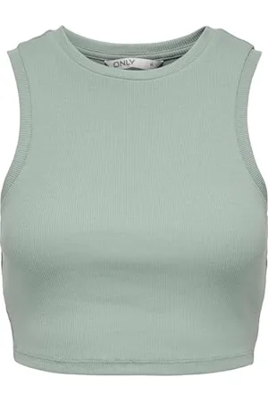 ONLY Onlvilma S/L Cropped Tank Top Jrs Noos, Maglietta e Top Donna, , M