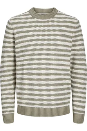 JACK & JONES Joreaton Knit Crew Neck BF Maglione Lavorato a Maglia, , M Uomo