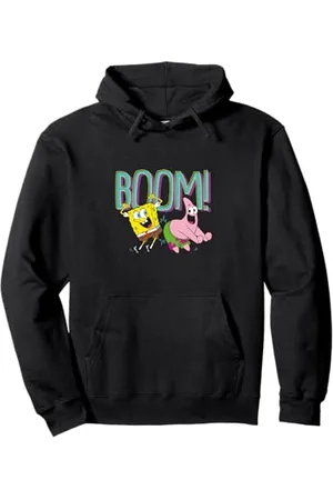 Spongebob Sponge Bob - Patrick Boom Felpa con Cappuccio