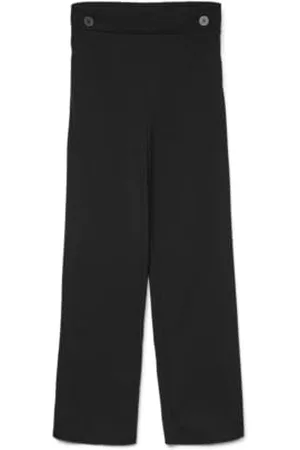 VERO MODA Vmlivanaya HR Wide Pant Noos Pantaloni, , (M) W x 32L Donna