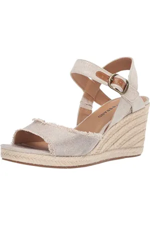 Lucky Brand Cuneo Mindra, Sandalo Espadrillas con Zeppa Donna, , 44 EU