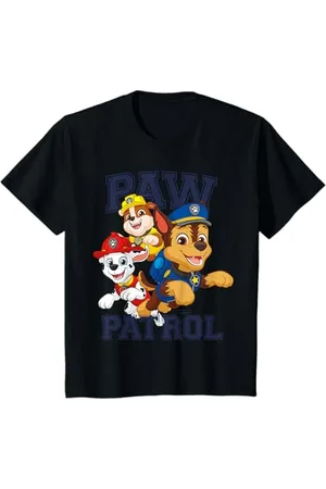 Paw Patrol Bambino - Chase Marshall Rubble Maglietta